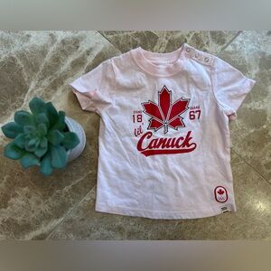 Lil Canuck Pink Kids T-Shirt Hudson Bay Olympic